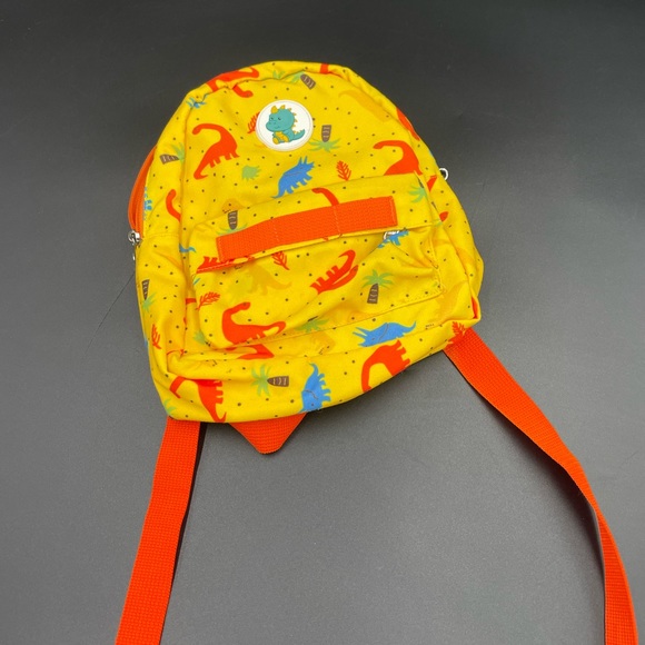 Amazon Other - Mini Toddler Dinosaur yellow & orange backpack